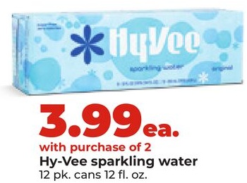 Hy-Vee sparkling water