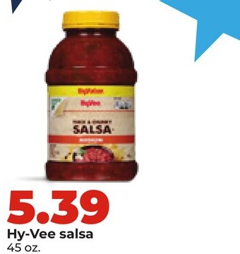 Hy-Vee salsa