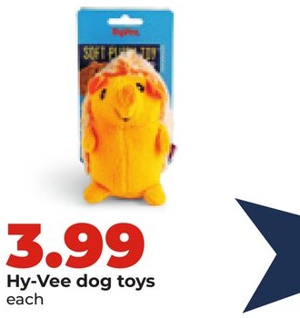 Hy-Vee dog toys