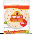 Mission soft taco tortillas 10 ct. or brown bag chips 9 or 11 oz.