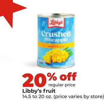 Libby's fruit