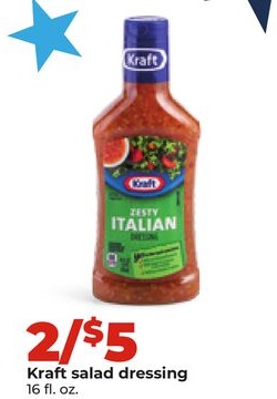 Kraft salad dressing