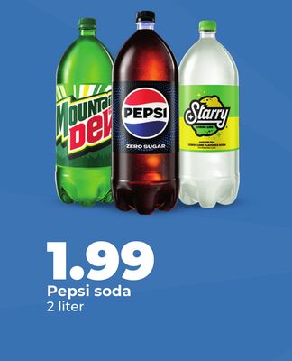 Pepsi soda