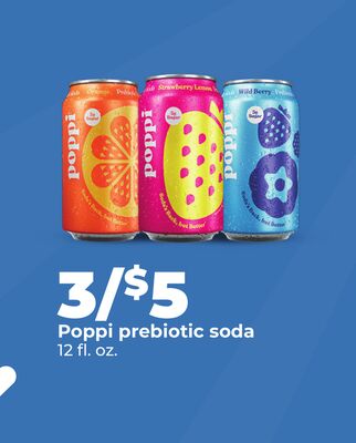 Poppi prebiotic soda