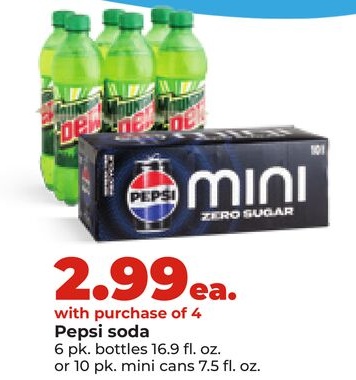 Pepsi soda