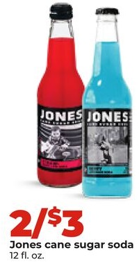 Jones cane sugar soda