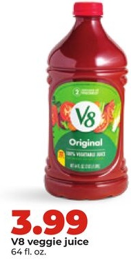 V8 veggie juice