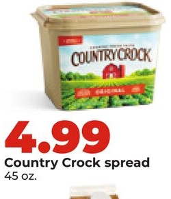 Country Crock spread