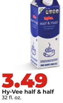 Hy-Vee half & half