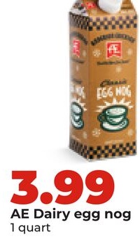 AE Dairy egg nog