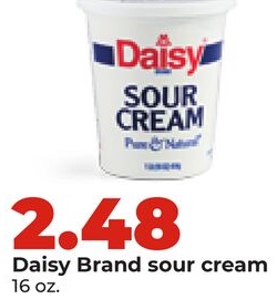 Daisy Brand sour cream