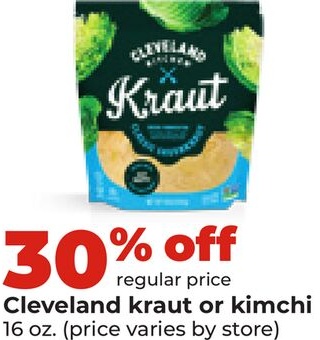 Cleveland kraut or kimchi