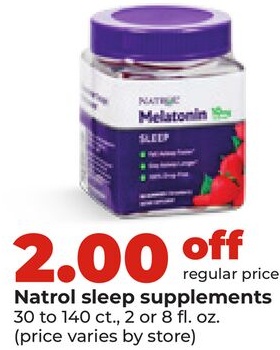 Natrol sleep supplements