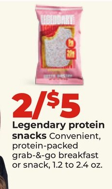 Legendary protein snacks