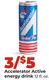 Accelerator Active energy drink