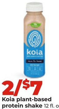 Koia plant-based protein shake
