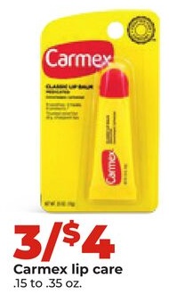 Carmex lip care