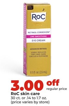 RoC skin care