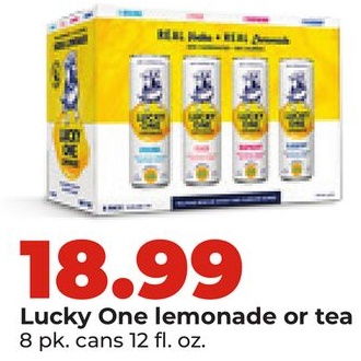 Lucky One lemonade or tea