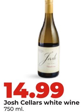 Josh Cellars white wine