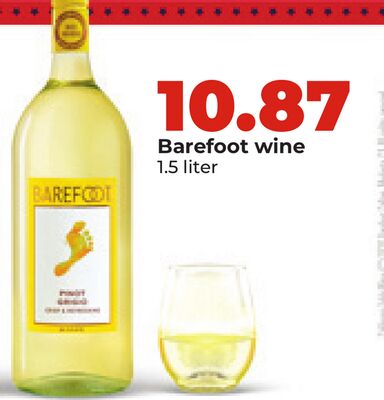Barefoot wine
