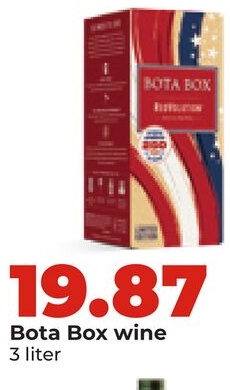 Bota Box wine