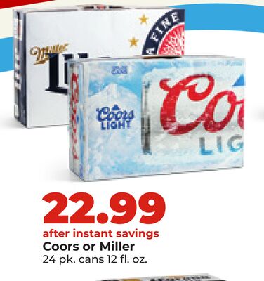 Coors or Miller
