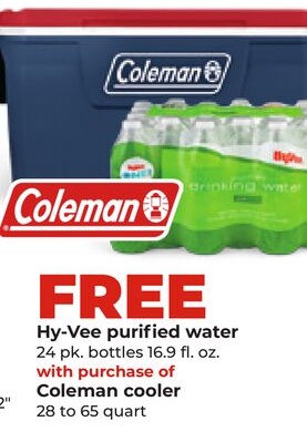 Coleman cooler