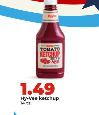 Hy-Vee ketchup