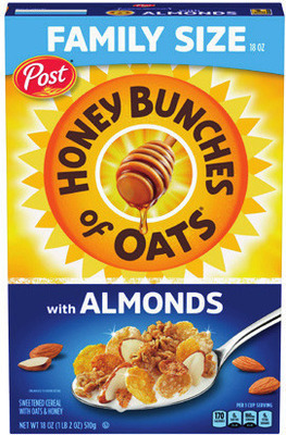 Post Family Size Cereal 18-19.5 oz. or Great Grains Cereal*