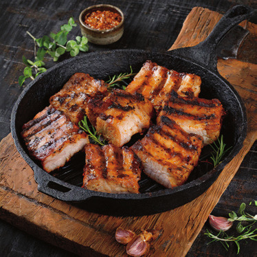 Fresh from Meijer Pork Belly Half