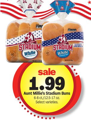 Aunt Millie's Stadium Buns