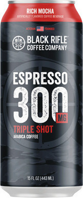 Black Rifle Coffee Company Rich Mocha Espresso 300 mg Triple Shot*