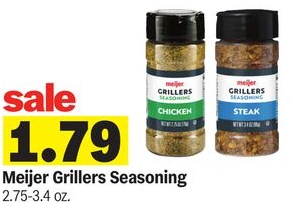 Meijer Grillers Seasoning