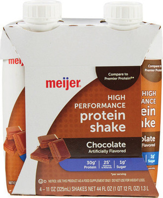 Meijer Protein Shakes*