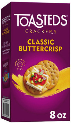 Club Crackers 11-13.7 oz., Toasteds Crackers 8-8.7 oz. or Carr's Crackers 7 oz.