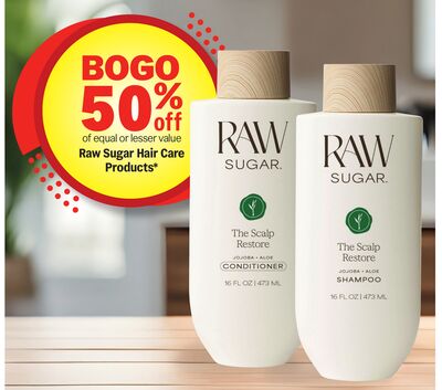 Raw Sugar Hair Care Products*