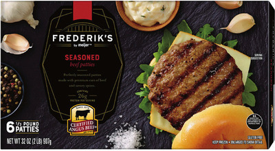 Frederik's by Meijer Certified Angus Beef Burgers