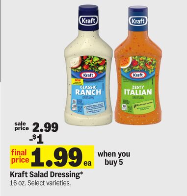 Kraft Salad Dressing