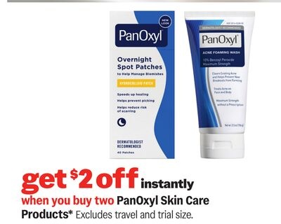 PanOxyl Skin Care Products*