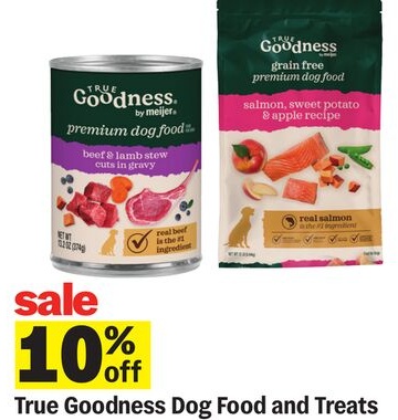 True Goodness Dog Food and Treats