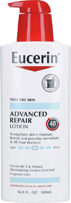 Eucerin or Aquaphor Hand or Body Lotions*