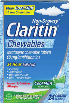 Claritin Adult or Children's Tabs, Liquid Gels or Chewables 30 ct. or Cool Mint 24 ct.
