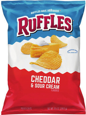Ruffles Potato Chips 8-8.5 oz. or Fritos*