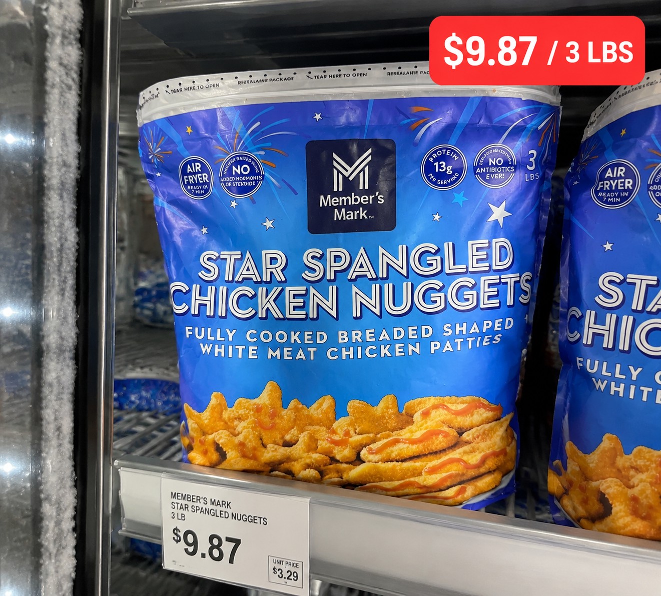 Member's Mark STAR SPANGLED CHICKEN NUGGETS