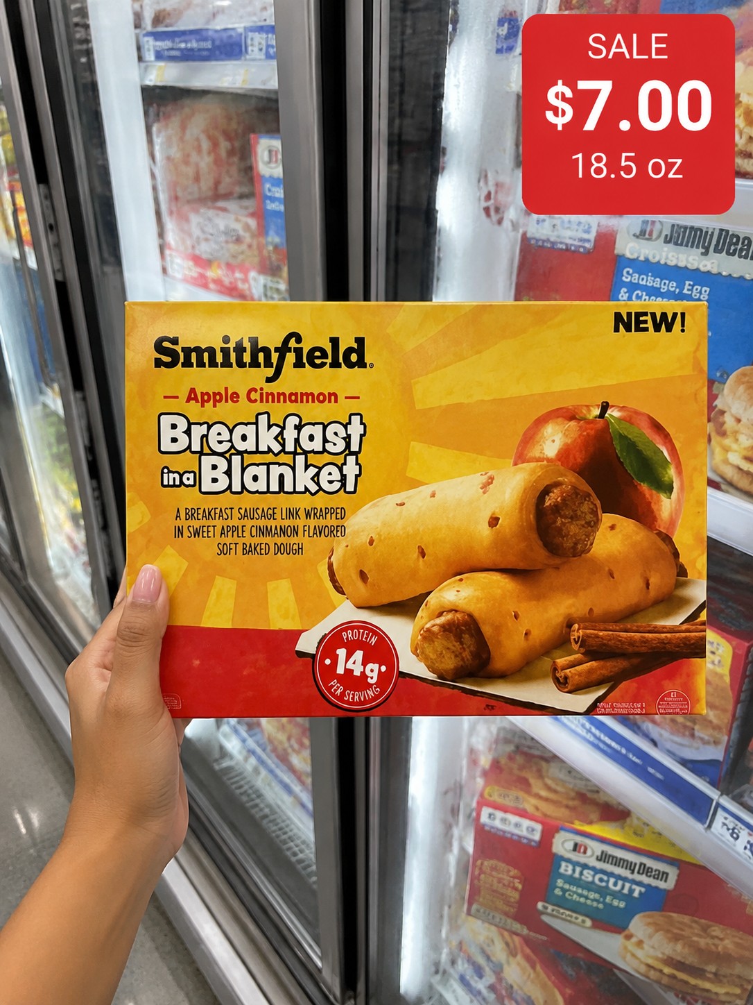 Smithfield Apple Cinnamon Breakfast in a Blanket