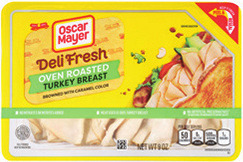 Oscar Mayer Deli Fresh Lunchmeats 7.5-9 oz., Oscar Mayer Beef Franks 15 oz.