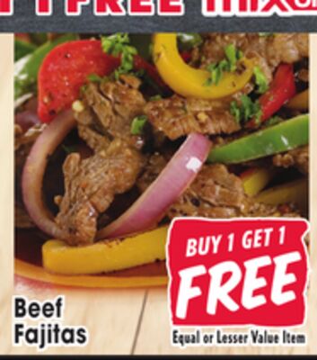 Beef Fajitas