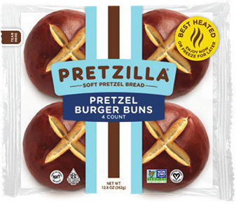 Pretzilla Burger, Sausage or Slider Buns