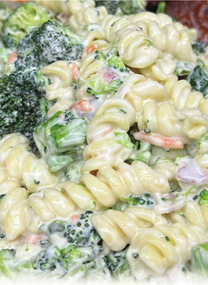 Creamy Broccoli & Rotini Pasta Salad